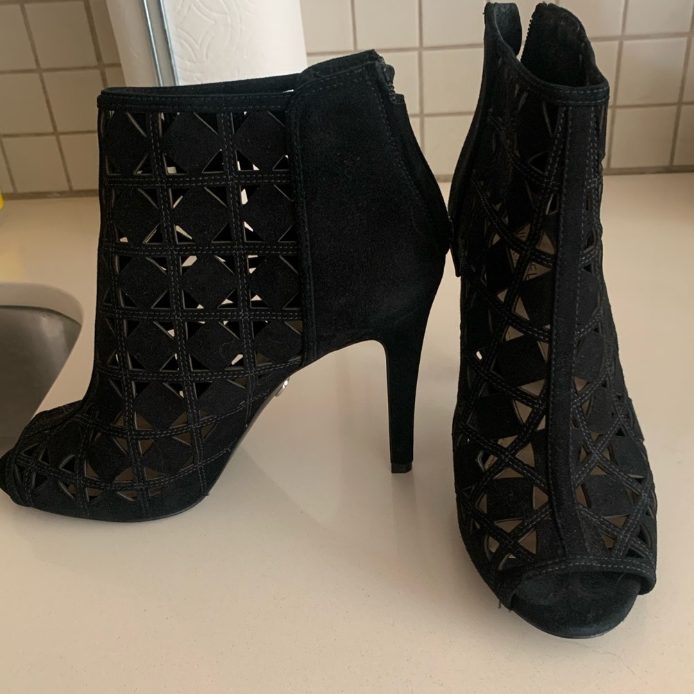Michael Kors patterned heels